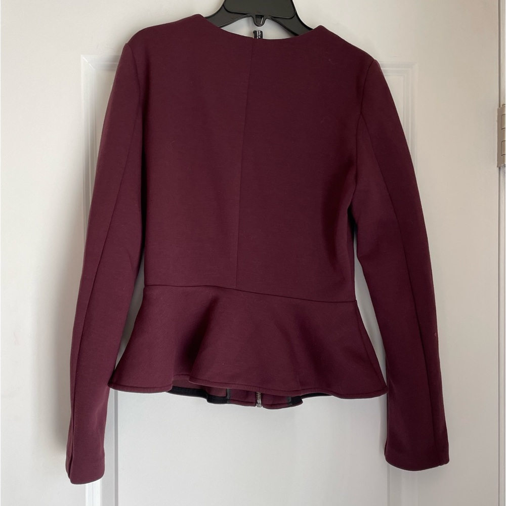 H&M Divided Peplum Zip- Up jacket - Picture 3 of 3